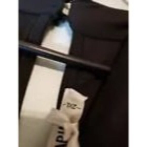 Grace Karin Women 2XL Dress Black Bodycon Ruched Stretchy Criss Cross Halter NWT - Picture 6 of 8